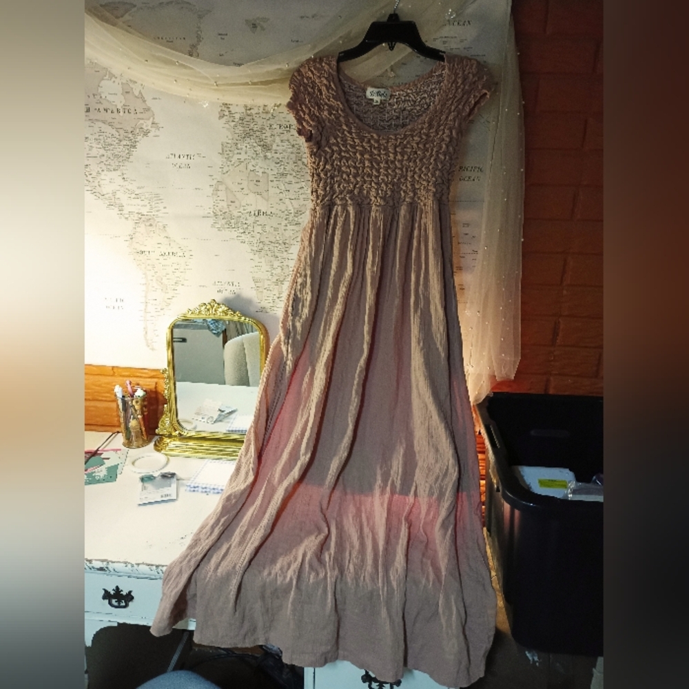 Listicle Dusky Rose Dress